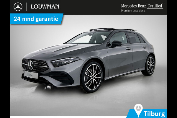 Mercedes-Benz A-Klasse 250 e Business Solution AMG | AMG Line Plus pakket | Smartphone-integratie | Head-up display | Panoramaschuifdak | Inclusief 24 maanden Mercedes-Benz Certified garantie voor Europa.