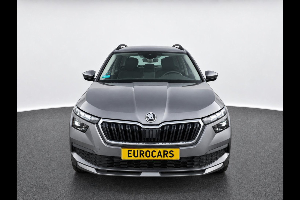 Škoda Kamiq 1.0 TSI 110pk DSG Ambition Navigatie Apple CarPlay Android Auto Parkeerhulp achter Adaptive Cruise Control Stoelverwarming Airco Lichtmetalen velgen
