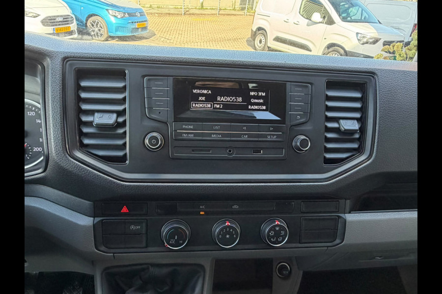 Volkswagen Crafter 35 2.0 TDI Pickup / DC / HIAB Kraan / Trekhaak 6 persoons