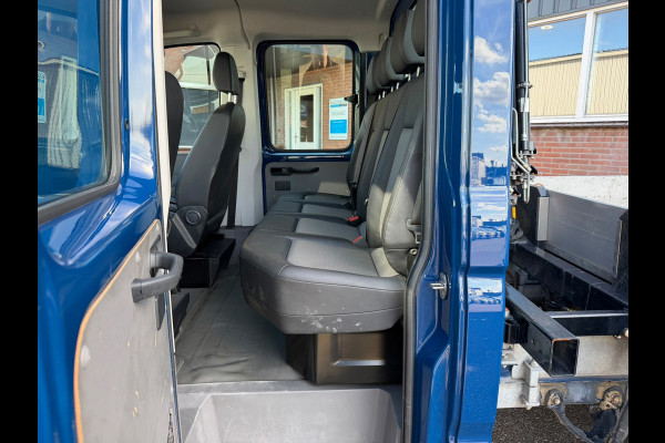 Volkswagen Crafter 35 2.0 TDI Pickup / DC / HIAB Kraan / Trekhaak / 6 persoons