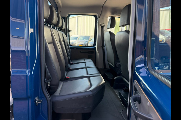 Volkswagen Crafter 35 2.0 TDI Pickup / DC / HIAB Kraan / Trekhaak / 6 persoons