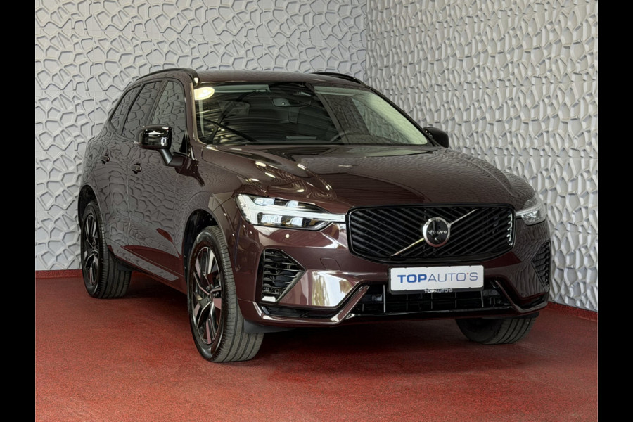 Volvo XC60 2.0 T8 455PK AWD PLUS DARK NIEUWE AUTO HARMAN KARDON 360.CAM STOEL/STUUR VERW LEER