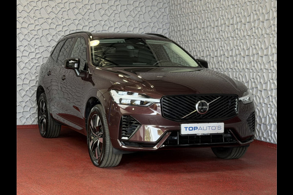 Volvo XC60 2.0 T8 455PK AWD PLUS DARK NIEUWE AUTO HARMAN KARDON 360.CAM STOEL/STUUR VERW LEER