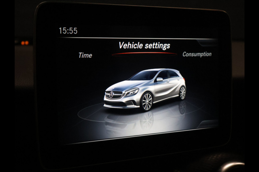 Mercedes-Benz A-Klasse 160 Ambition [CRUISE CONTROL, PDC V+A, STUURWIEL MULTIFUNCTIONEEL, CLIMATE CONTROL, LED, GARMIN MAP PILOT, SPORTSTOELEN, REGENSENSOR, NIEUWSTAAT]