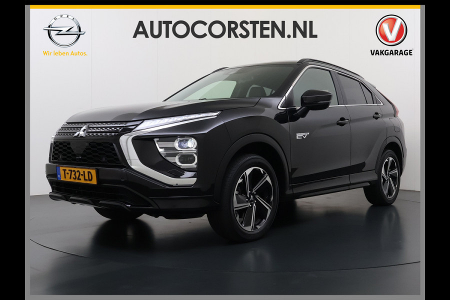 Mitsubishi Eclipse Cross 2.4I 188PK Automaat PHEV Hybride 360°Camera Adap.Cruise toel+Stuurverwarming Apple Carplay/Android Auto Navi Ecc Pdc Executive Lane Assist Privacy Glas Led Lmv Voicecontrol Regen-Lichtsensor Isofix Dodehoekdetectie 1.500KG Trekgewicht 1e Eigenaar Origineel Nederlandse Auto
