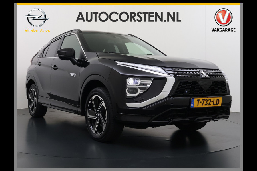 Mitsubishi Eclipse Cross 2.4I 188PK Automaat PHEV Hybride 360°Camera Adap.Cruise toel+Stuurverwarming Apple Carplay/Android Auto Navi Ecc Pdc Executive Lane Assist Privacy Glas Led Lmv Voicecontrol Regen-Lichtsensor Isofix Dodehoekdetectie 1.500KG Trekgewicht 1e Eigenaar Origineel Nederlandse Auto