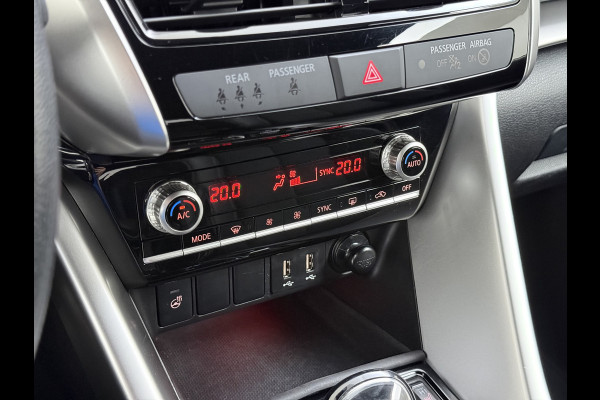 Mitsubishi Eclipse Cross 2.4I 188PK Automaat PHEV Hybride 360°Camera Adap.Cruise toel+Stuurverwarming Apple Carplay/Android Auto Navi Ecc Pdc Executive Lane Assist Privacy Glas Led Lmv Voicecontrol Regen-Lichtsensor Isofix Dodehoekdetectie 1.500KG Trekgewicht 1e Eigenaar Origineel Nederlandse Auto