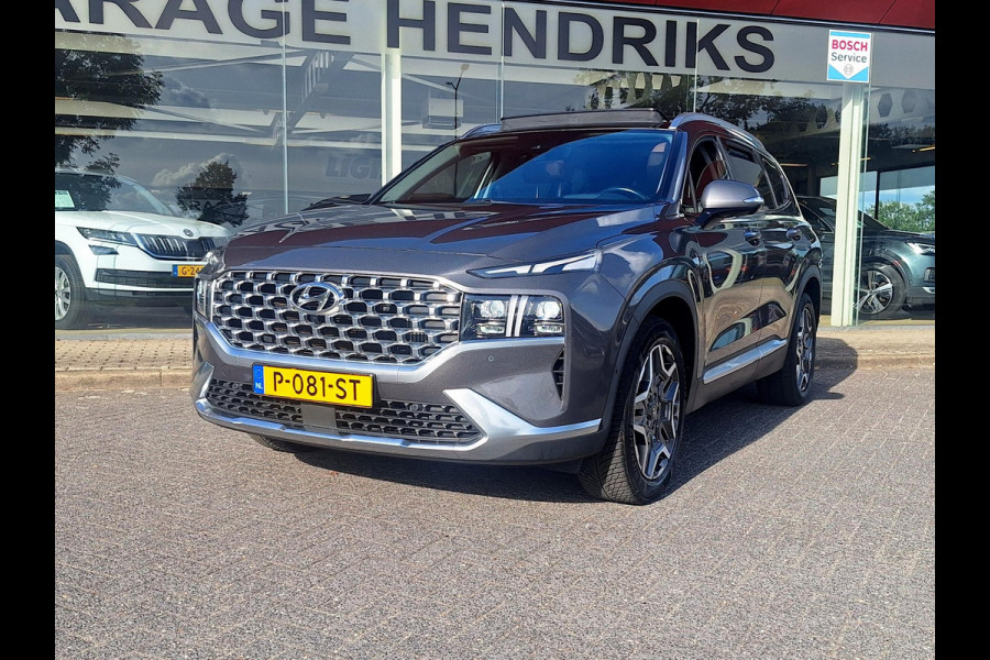 Hyundai Santa Fe 1.6 T-GDI PHEV Premium Sky | SOH: 96,8% | Panorama | Havana-Black Leder | Full LED | 360 Cam | Full Options! |