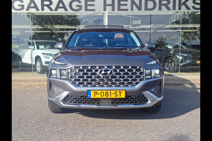 Hyundai Santa Fe 1.6 T-GDI PHEV Premium Sky | SOH: 96,8% | Panorama | Havana-Black Leder | Full LED | 360 Cam | Full Options! |