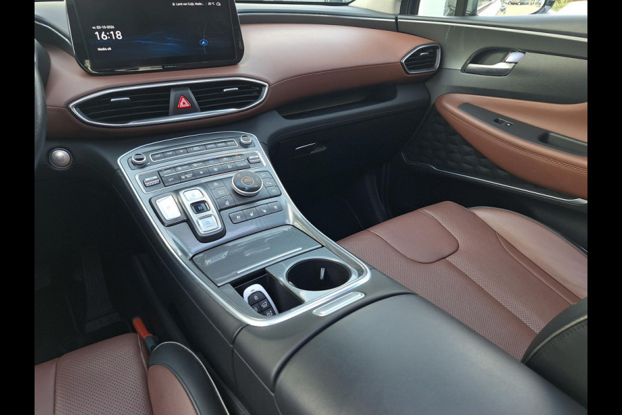 Hyundai Santa Fe 1.6 T-GDI PHEV Premium Sky | SOH: 96,8% | Panorama | Havana-Black Leder | Full LED | 360 Cam | Full Options! |
