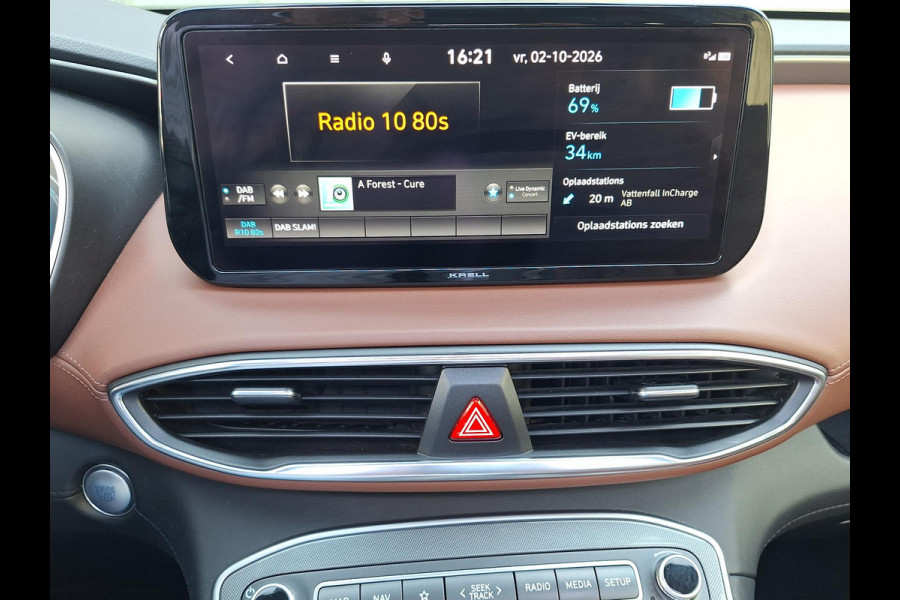 Hyundai Santa Fe 1.6 T-GDI PHEV Premium Sky | SOH: 96,8% | Panorama | Havana-Black Leder | Full LED | 360 Cam | Full Options! |