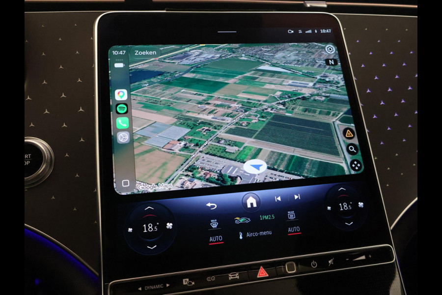 Mercedes-Benz EQS 450+ 108 kWh LUXURY LINE BTW + MASSAGE | HEAD-UP | STOELVENTILATIE | BURMESTER | STUURVERW. | 360 CAMERA