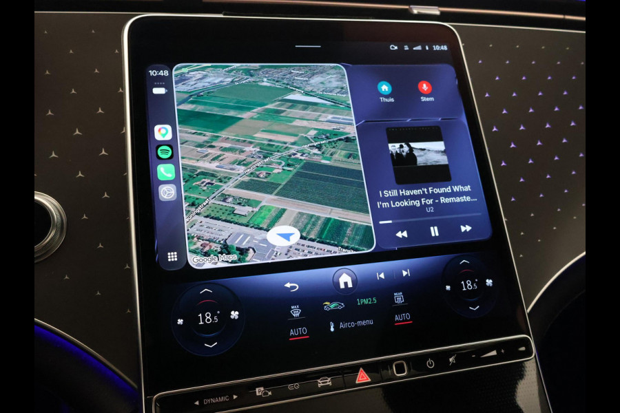 Mercedes-Benz EQS 450+ 108 kWh LUXURY LINE BTW + MASSAGE | HEAD-UP | STOELVENTILATIE | BURMESTER | STUURVERW. | 360 CAMERA