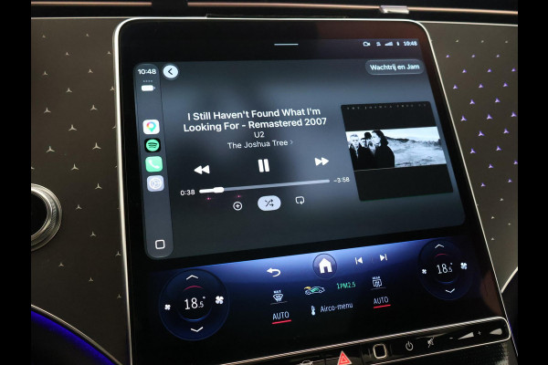 Mercedes-Benz EQS 450+ 108 kWh LUXURY LINE BTW + MASSAGE | HEAD-UP | STOELVENTILATIE | BURMESTER | STUURVERW. | 360 CAMERA