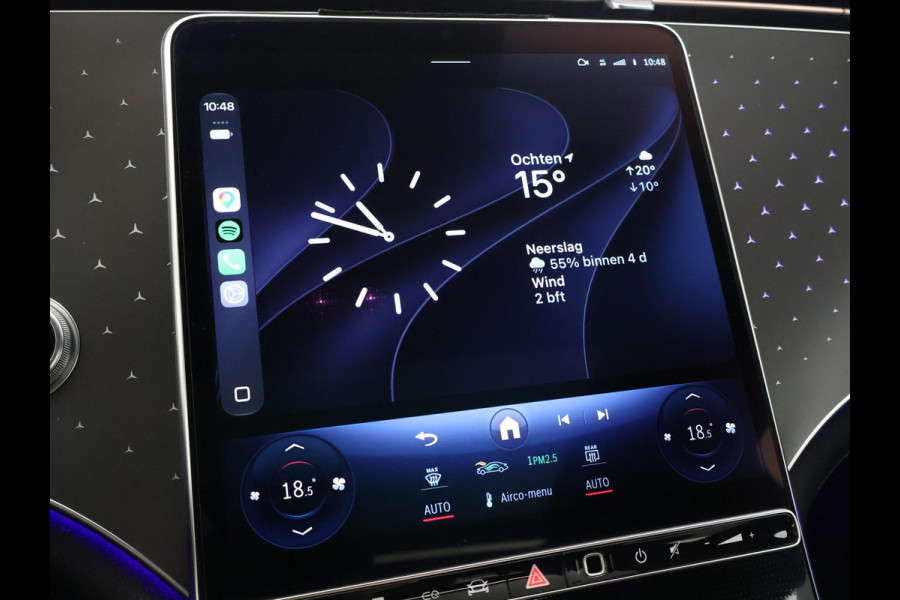Mercedes-Benz EQS 450+ 108 kWh LUXURY LINE BTW + MASSAGE | HEAD-UP | STOELVENTILATIE | BURMESTER | STUURVERW. | 360 CAMERA