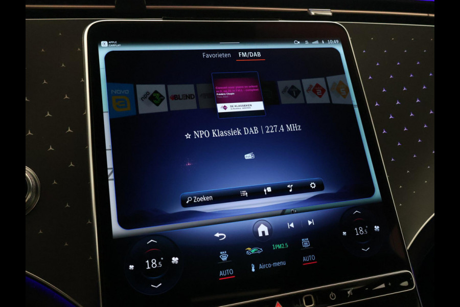Mercedes-Benz EQS 450+ 108 kWh LUXURY LINE BTW + MASSAGE | HEAD-UP | STOELVENTILATIE | BURMESTER | STUURVERW. | 360 CAMERA