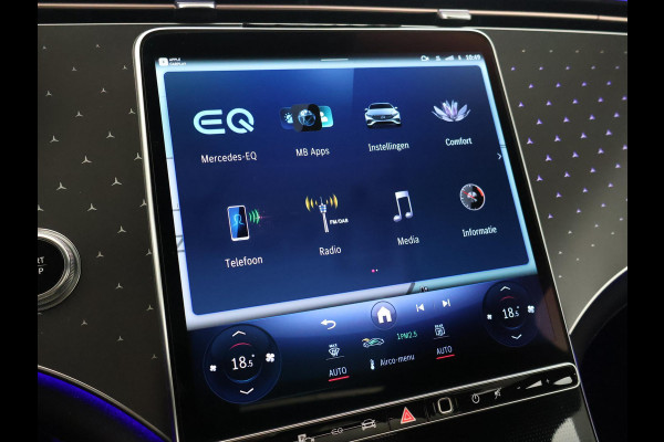 Mercedes-Benz EQS 450+ 108 kWh LUXURY LINE BTW + MASSAGE | HEAD-UP | STOELVENTILATIE | BURMESTER | STUURVERW. | 360 CAMERA