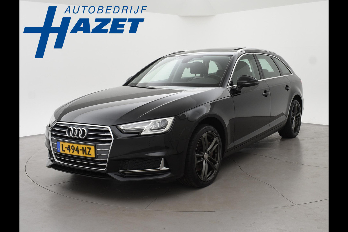 Audi A4 Avant 40 TDI 190 PK AUT. + PANORAMA | AFN. TREKHAAK | LEDER SPORTINTERIEUR | APPLE CARPLAY | STOELVERW.