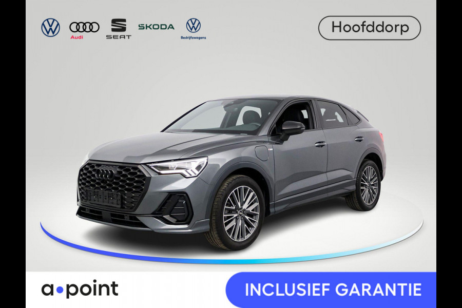 Audi Q3 Sportback 45 TFSI e S Edition 245pk S-tronic | Navigatie | Autom. airco | Parkeersensoren | Adaptieve cruise control | LED | S-Line |