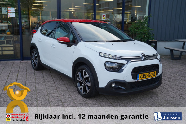 Citroën C3 1.2 PureTech Shine | Prijs rijklaar incl. 12 mnd garantie | Navi Lmv Camera Apple Carplay / Android auto Bluetooth