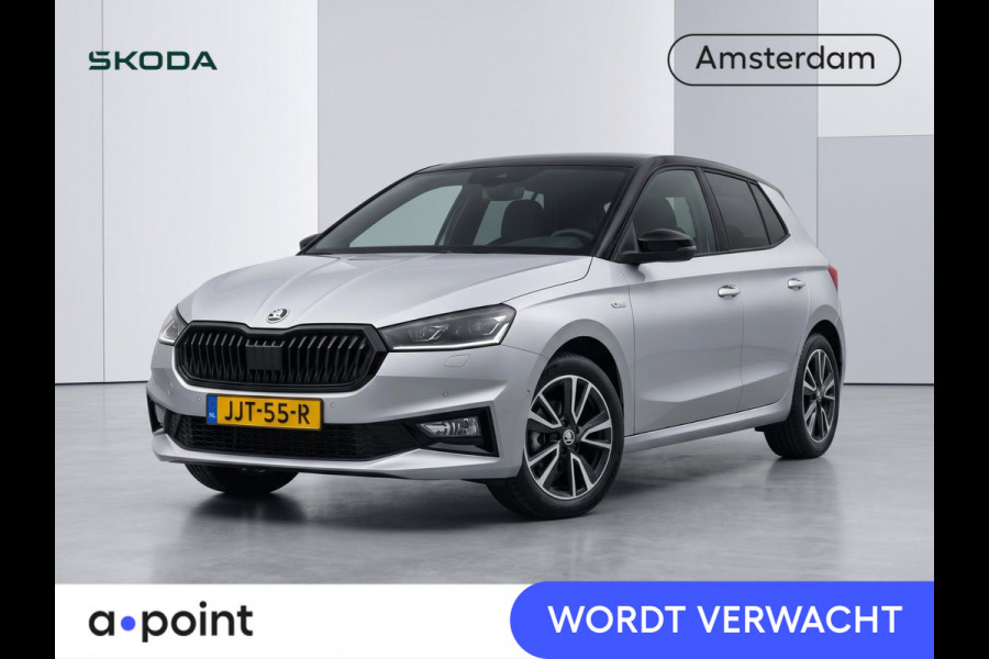 Škoda Fabia 1.0 TSI Monte Carlo 95 pk | Navigatie via App | Parkeersensoren | Achteruitrijcamera | Cruise control | Stoelverwarming | LED koplampen | Keyless | Apple carplay / Android auto |