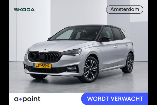 Škoda Fabia 1.0 TSI Monte Carlo 95 pk | Navigatie via App | Parkeersensoren | Achteruitrijcamera | Cruise control | Stoelverwarming | LED koplampen | Keyless | Apple carplay / Android auto |