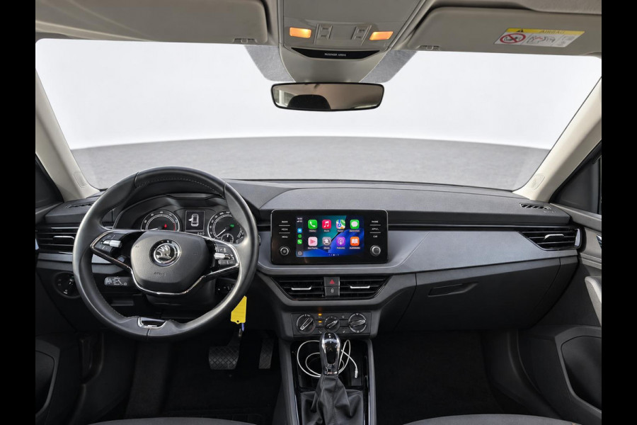 Škoda Kamiq 1.0 TSI 110pk DSG Ambition Navigatie Apple CarPlay Android Auto Parkeerhulp achter Adaptive Cruise Control Stoelverwarming Airco Lichtmetalen velgen