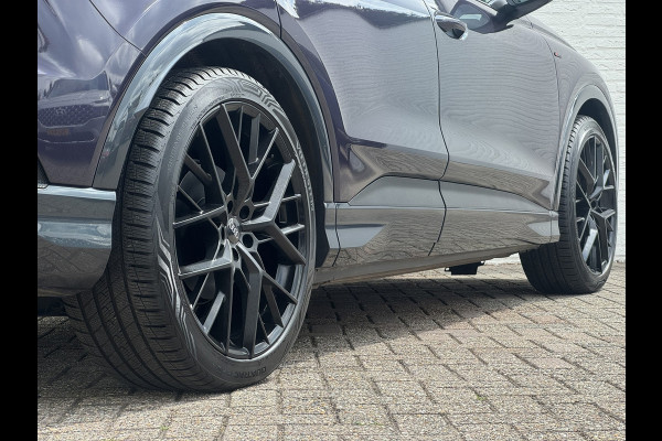 Audi Q4 Sportback e-tron 40 S-line Competition SOH 91% Pano dak Blokjes leder Sonos 21 inch + all season