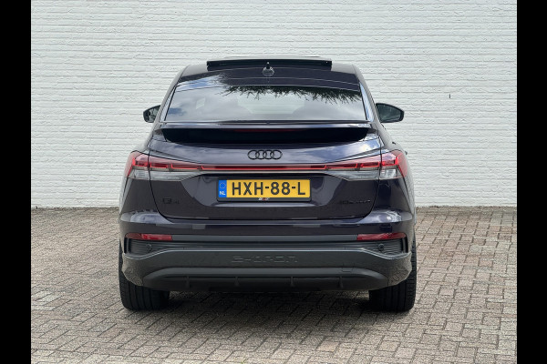 Audi Q4 Sportback e-tron 40 S-line Competition SOH 91% Pano dak Blokjes leder Sonos 21 inch + all season
