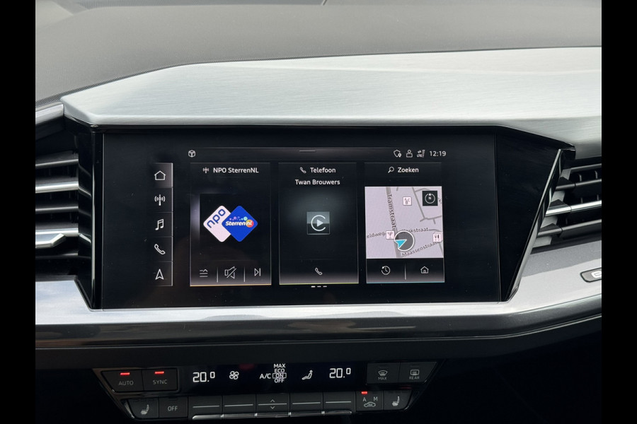 Audi Q4 Sportback e-tron 40 S-line Competition SOH 91% Pano dak Blokjes leder Sonos 21 inch + all season