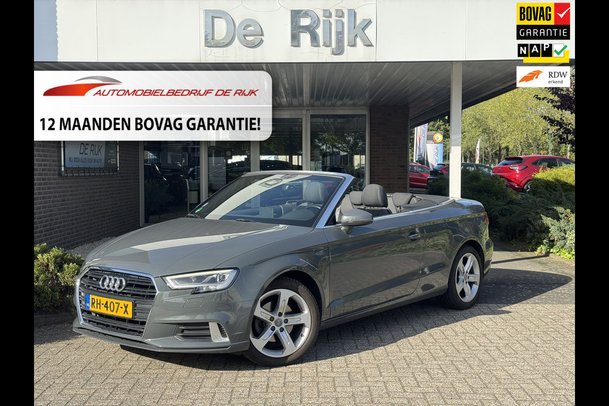 Audi A3 Cabriolet 1.4 TFSI Sport Cabrio Edition | Navi, PDC, Cruise, Climate | 1e Eigenaar | Dealeronderhouden | NAP |