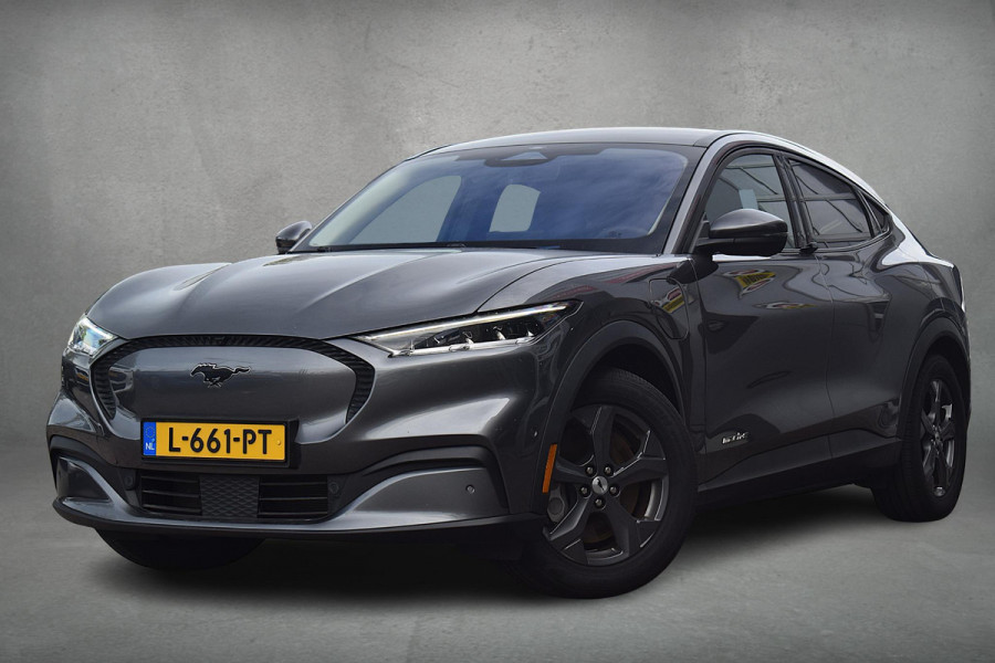 Ford Mustang Mach-E RWD 75 kWh | SOH: 92,6% | Pano | B&O | Leer | Memory | Stuur- en Stoelverwarming