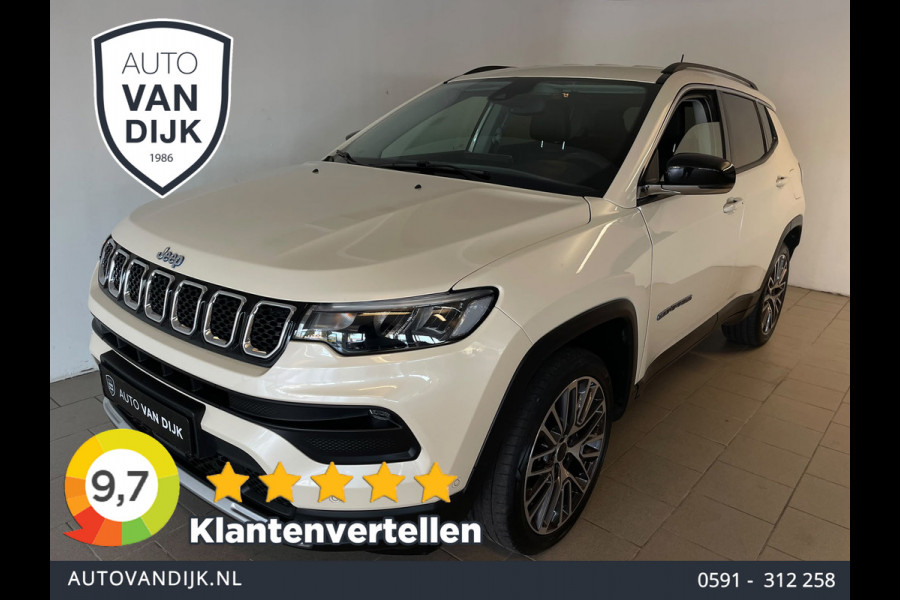 Jeep Compass 4xe 190 Plug-in Hybrid Electric Limited Lease Ed. AIRCO NAVI CRUISE PDC CAMERA VELGEN ZEER NETTE AUTO