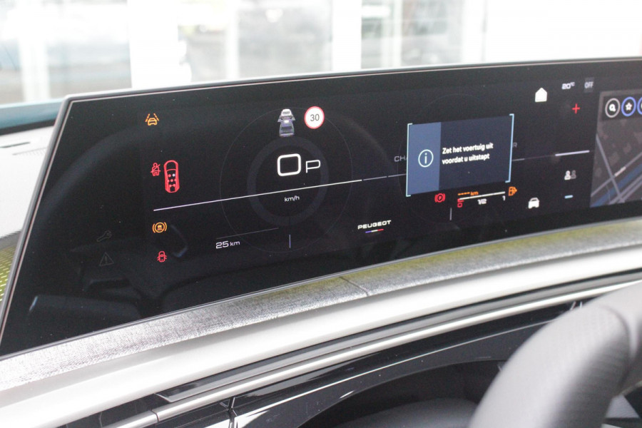 Peugeot 5008 1.2 Hybrid 145PK AUTOMAAT GT 7p | PANORAMISCH SCHUIFDAK PACK | 360° VISION & DRIVE ASSIST PLUS PACK: (360° CAMERA, BUITENSPIEGELS MET KANTELFUNCTIE, DRIVE ASSIST 2.0, DRAADLOZE TELEFOONLADER, ANTIDIEFSTALALARM) | BEKLEDING ALCANTARA/KUNSTLEDER | SEAT PACK COMFORT: (AGR BESTUUDERSSTOEL EN PASSAGIERSSTOEL ELEKTRISCH VERSTELBAAR MET MASSAGE FUNCTIE, BESTUUDERSSTOEL MET GEHEUGENFUNCTIE, BUITENSTE ZITPLAATSEN ACHTERBANK VERWARMBAAR) | GLANZEND ZWARTE DAKRAILS | BLUE OBSESSION | 19" LICHTMETALEN VELGEN "BREDA" | DRAADLOZE TELEFOONLADER | APPLE CARPLAY/ANDROID AUTO DRAADLOOS