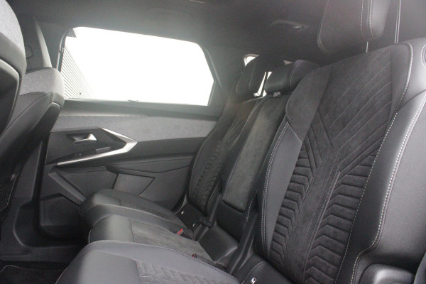 Peugeot 5008 1.2 Hybrid 145PK AUTOMAAT GT 7p | PANORAMISCH SCHUIFDAK PACK | 360° VISION & DRIVE ASSIST PLUS PACK: (360° CAMERA, BUITENSPIEGELS MET KANTELFUNCTIE, DRIVE ASSIST 2.0, DRAADLOZE TELEFOONLADER, ANTIDIEFSTALALARM) | BEKLEDING ALCANTARA/KUNSTLEDER | SEAT PACK COMFORT: (AGR BESTUUDERSSTOEL EN PASSAGIERSSTOEL ELEKTRISCH VERSTELBAAR MET MASSAGE FUNCTIE, BESTUUDERSSTOEL MET GEHEUGENFUNCTIE, BUITENSTE ZITPLAATSEN ACHTERBANK VERWARMBAAR) | GLANZEND ZWARTE DAKRAILS | BLUE OBSESSION | 19" LICHTMETALEN VELGEN "BREDA" | DRAADLOZE TELEFOONLADER | APPLE CARPLAY/ANDROID AUTO DRAADLOOS
