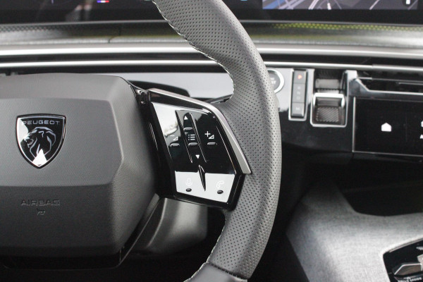 Peugeot 5008 1.2 Hybrid 145PK AUTOMAAT GT 7p | PANORAMISCH SCHUIFDAK PACK | 360° VISION & DRIVE ASSIST PLUS PACK: (360° CAMERA, BUITENSPIEGELS MET KANTELFUNCTIE, DRIVE ASSIST 2.0, DRAADLOZE TELEFOONLADER, ANTIDIEFSTALALARM) | BEKLEDING ALCANTARA/KUNSTLEDER | SEAT PACK COMFORT: (AGR BESTUUDERSSTOEL EN PASSAGIERSSTOEL ELEKTRISCH VERSTELBAAR MET MASSAGE FUNCTIE, BESTUUDERSSTOEL MET GEHEUGENFUNCTIE, BUITENSTE ZITPLAATSEN ACHTERBANK VERWARMBAAR) | GLANZEND ZWARTE DAKRAILS | BLUE OBSESSION | 19" LICHTMETALEN VELGEN "BREDA" | DRAADLOZE TELEFOONLADER | APPLE CARPLAY/ANDROID AUTO DRAADLOOS