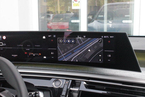 Peugeot 5008 1.2 Hybrid 145PK AUTOMAAT GT 7p | PANORAMISCH SCHUIFDAK PACK | 360° VISION & DRIVE ASSIST PLUS PACK: (360° CAMERA, BUITENSPIEGELS MET KANTELFUNCTIE, DRIVE ASSIST 2.0, DRAADLOZE TELEFOONLADER, ANTIDIEFSTALALARM) | BEKLEDING ALCANTARA/KUNSTLEDER | SEAT PACK COMFORT: (AGR BESTUUDERSSTOEL EN PASSAGIERSSTOEL ELEKTRISCH VERSTELBAAR MET MASSAGE FUNCTIE, BESTUUDERSSTOEL MET GEHEUGENFUNCTIE, BUITENSTE ZITPLAATSEN ACHTERBANK VERWARMBAAR) | GLANZEND ZWARTE DAKRAILS | BLUE OBSESSION | 19" LICHTMETALEN VELGEN "BREDA" | DRAADLOZE TELEFOONLADER | APPLE CARPLAY/ANDROID AUTO DRAADLOOS
