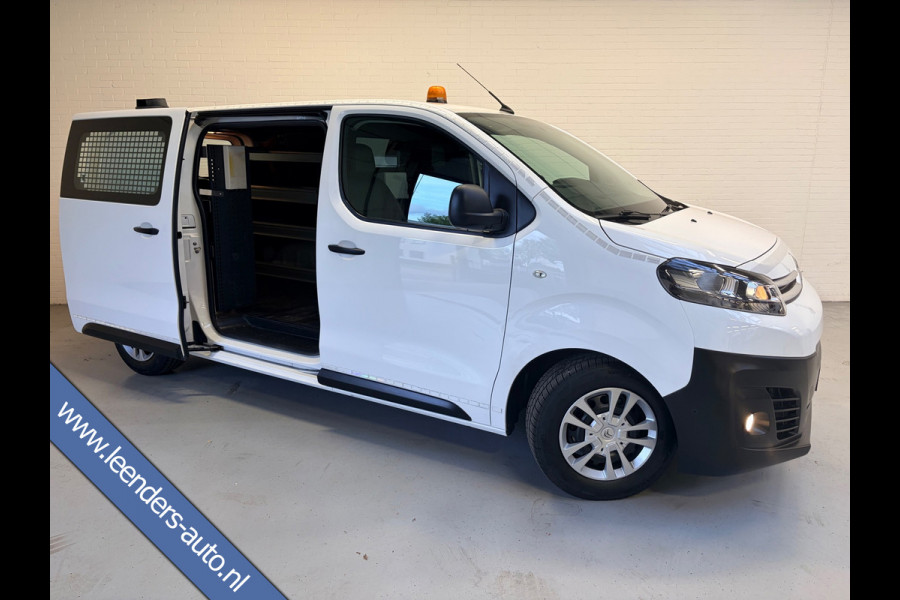 Citroën Jumpy Servicewagen 1.6 BlueHDI 95pk euro6 L2H1 V230 omvormer BOTT inrichting Standkachel Trekhaak 2000KG, RIJKLAARPRIJS!