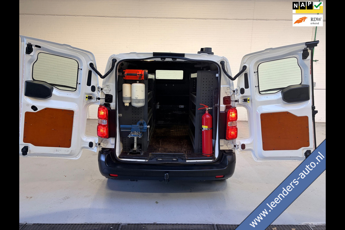 Citroën Jumpy Servicewagen 1.6 BlueHDI 95pk euro6 L2H1 V230 omvormer BOTT inrichting Standkachel Trekhaak 2000KG, RIJKLAARPRIJS!