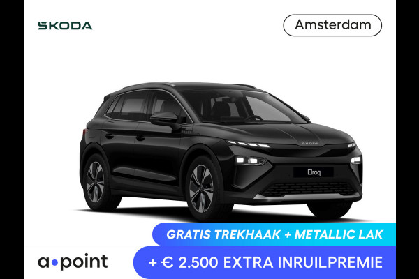 Škoda Elroq 85 Business Edition 286 pk | Business Upgrade pakket - Plus | Trekhaak | Velgen: 19" lichtmetalen velgen ' Regulus', Antraciet