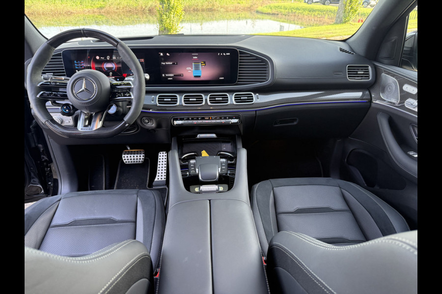 Mercedes-Benz GLE AMG 53 Hybrid 4MATIC+ Premium Plus ** Panodak ** Trekhaak ** Night ** Massage ** Carbon ** EV Rijbereik tot 86km (WLTP)