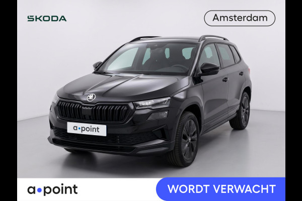 Škoda Karoq 1.5 TSI ACT Sportline Business 150 pk Automaat (DSG) | Verlengde garantie | Navigatie via App | Parkeersensoren | Achteruitrijcamera | Adaptieve cruise control | Stoelverwarming v/a | Verwarmde voorruit |