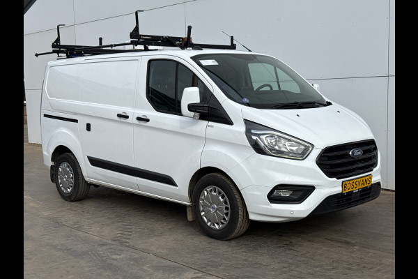 Ford Transit Custom 340 1.0 PHEV 120PK L1 *ELEKTRO MOTOR KAPOT* PHEV Inbouwkast Dakrailing Dodehoekdetectie Cruise control Airco Stoelverwarming Parkeersensoren v+a Laadkabel
