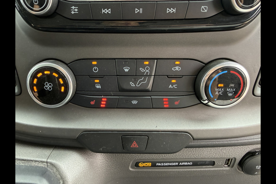 Ford Transit Custom 340 1.0 PHEV 120PK L1 *ELEKTRO MOTOR KAPOT* PHEV Inbouwkast Dakrailing Dodehoekdetectie Cruise control Airco Stoelverwarming Parkeersensoren v+a Laadkabel