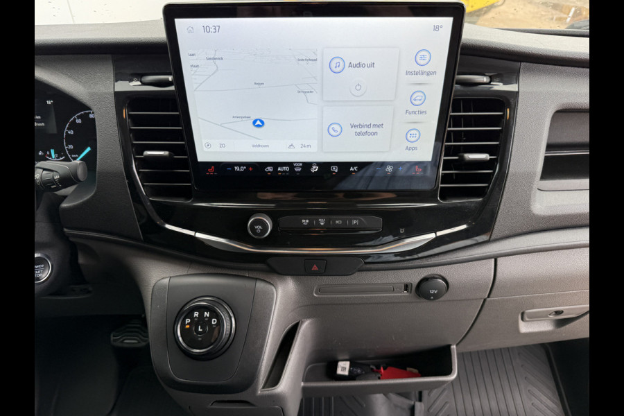 Ford E-Transit 68kWh 184PK L2H2 317km WLTP 97,3% (SOH) BEV Snelladen 360 Camera Cruise control Climate control Carplay Navigatie Laadkabel Parkeersensoren