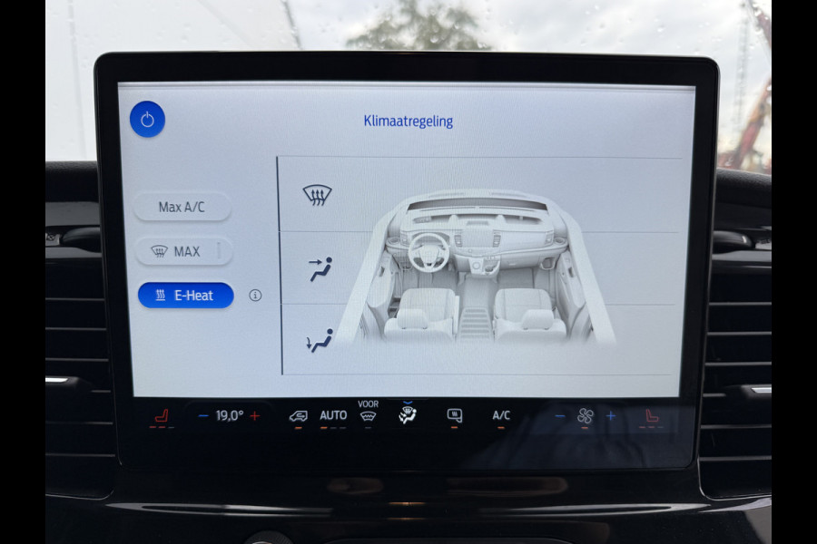 Ford E-Transit 68kWh 184PK L2H2 317km WLTP 97,3% (SOH) BEV Snelladen 360 Camera Cruise control Climate control Carplay Navigatie Laadkabel Parkeersensoren