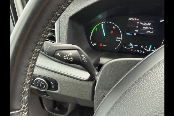 Ford E-Transit 68kWh 184PK L2H2 317km WLTP 97,3% (SOH) BEV Snelladen 360 Camera Cruise control Climate control Carplay Navigatie Laadkabel Parkeersensoren