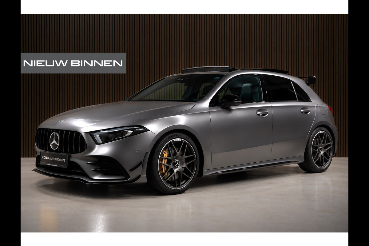 Mercedes-Benz A-Klasse 250 e Business Line AMG | Magno | Panoramadak | Stoelverwarming | Camera | Ambiance Verlichting | Cruise Control | Keyless | LED | Parkeersensoren | Cruise Control |