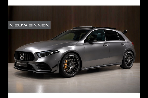 Mercedes-Benz A-Klasse 250 e Business Line AMG | Magno | Panoramadak | Stoelverwarming | Camera | Ambiance Verlichting | Cruise Control | Keyless | LED | Parkeersensoren | Cruise Control |