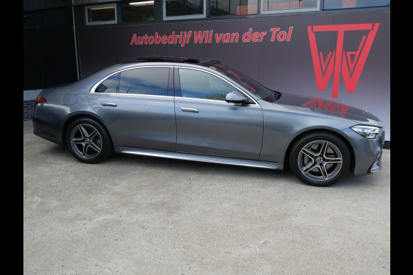 Mercedes-Benz S-Klasse 580e LANG | AMG | PANO | SOFTCLOSE | NL-AUTO | MASSAGE | 3D DISPLAY | LUCHTVERING!!